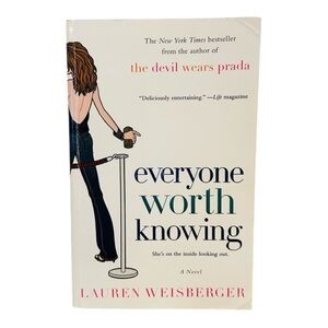 Everyone Worth Knowing by Lauren Weisberger - paperback